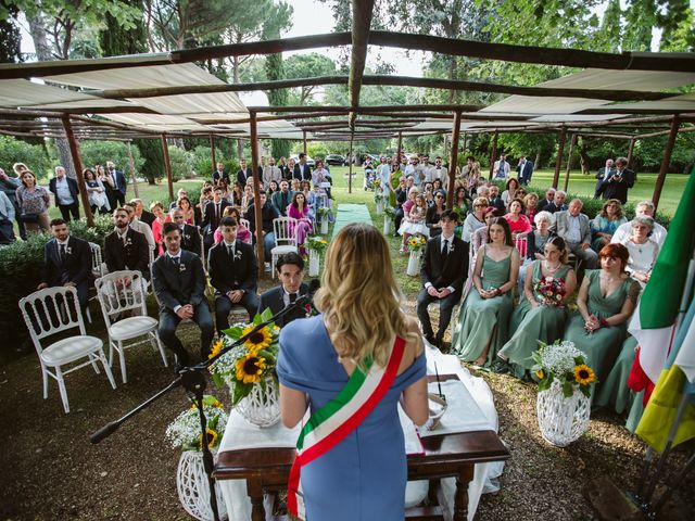 Il matrimonio di Alessio e Francesca a Castel Sant&apos;Elia, Viterbo 16