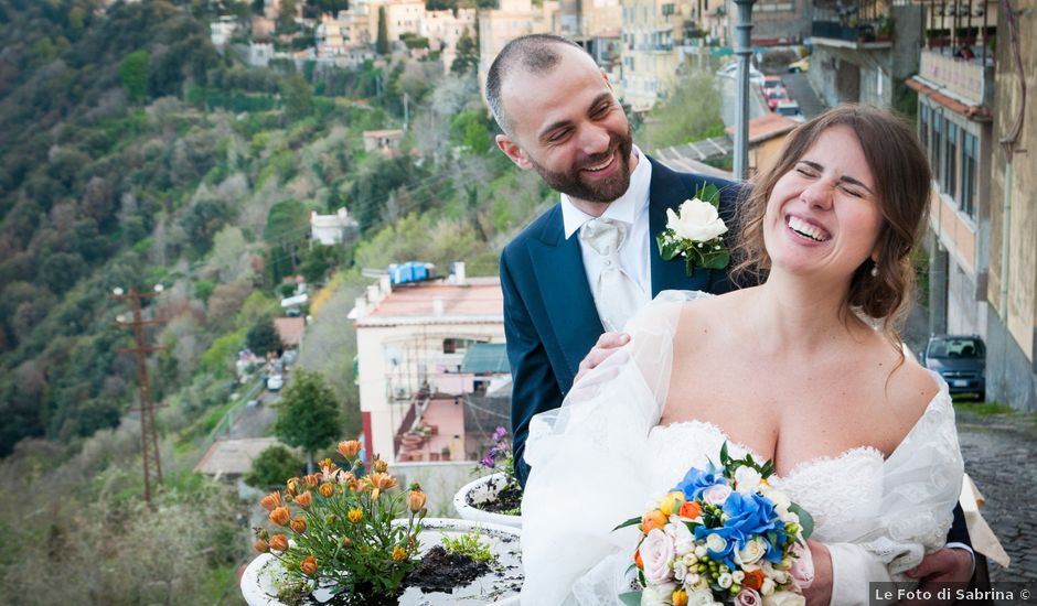 Il matrimonio di Alessandro e Laura a Grottaferrata, Roma
