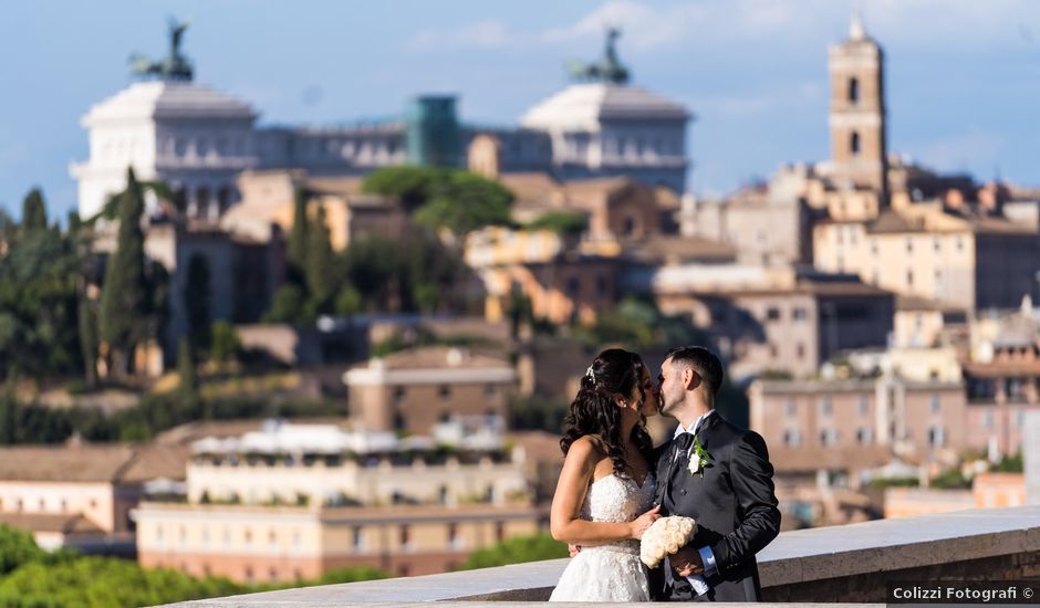 Il matrimonio di Andrea e Serena a Roma, Roma
