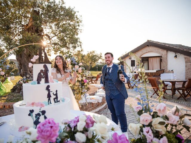 Il matrimonio di Nicolò e Giulia a Saludecio, Rimini 85