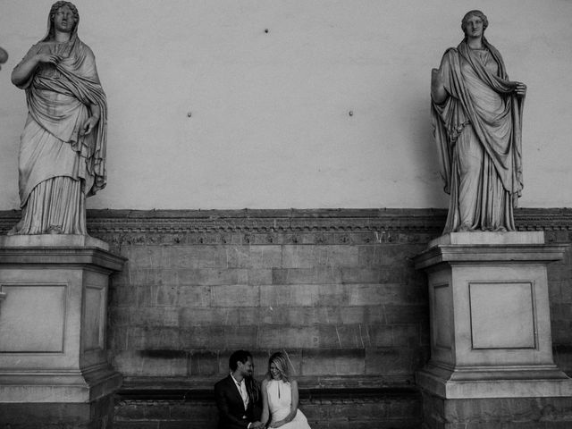 Il matrimonio di George e Anita a Firenze, Firenze 8