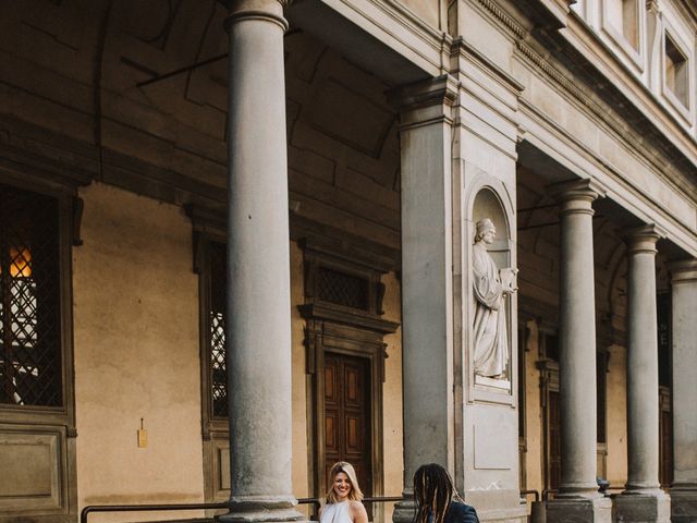 Il matrimonio di George e Anita a Firenze, Firenze 11