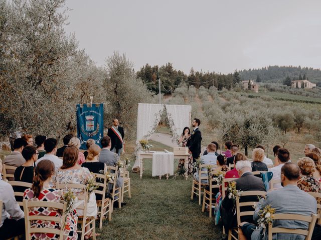 Il matrimonio di Andrea e Eloise a Carmignano, Prato 40