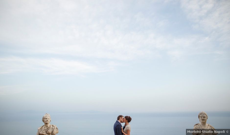 Il matrimonio di Giuseppe e Antonella a Ravello, Salerno