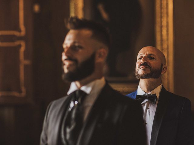 Il matrimonio di Nicholas e Lorenzo a Borgo San Lorenzo, Firenze 42