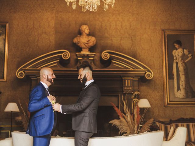 Il matrimonio di Nicholas e Lorenzo a Borgo San Lorenzo, Firenze 47
