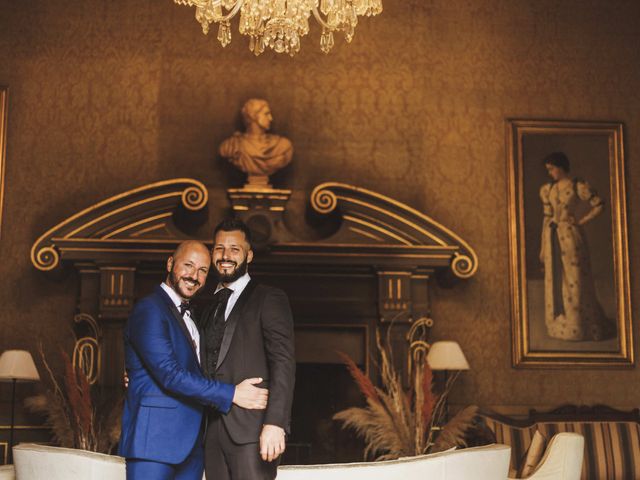 Il matrimonio di Nicholas e Lorenzo a Borgo San Lorenzo, Firenze 48