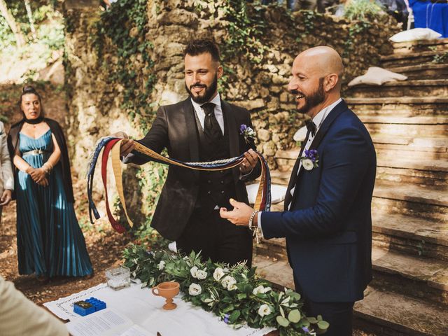 Il matrimonio di Nicholas e Lorenzo a Borgo San Lorenzo, Firenze 76