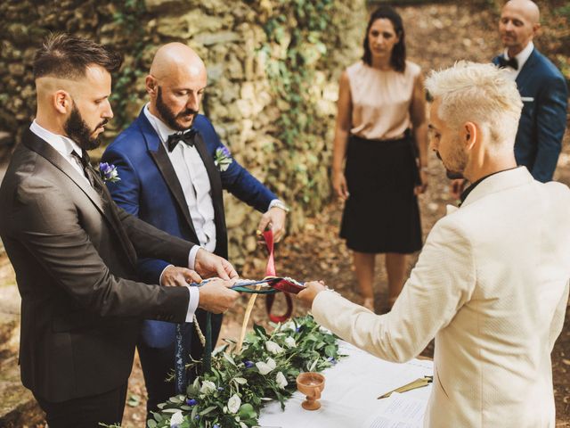 Il matrimonio di Nicholas e Lorenzo a Borgo San Lorenzo, Firenze 80