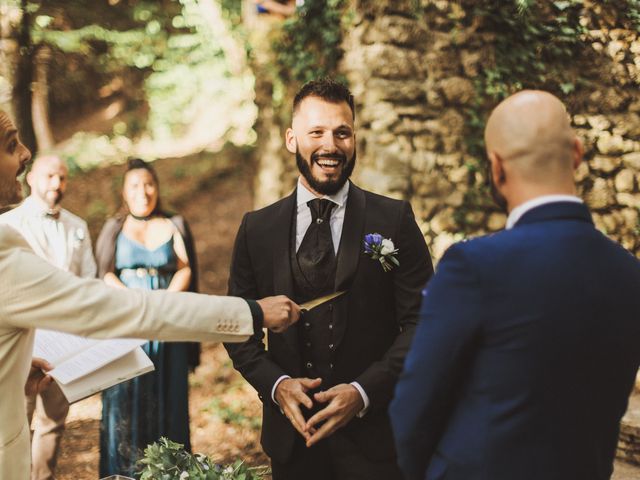 Il matrimonio di Nicholas e Lorenzo a Borgo San Lorenzo, Firenze 83