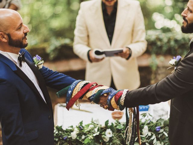 Il matrimonio di Nicholas e Lorenzo a Borgo San Lorenzo, Firenze 90