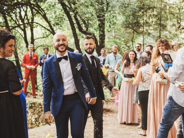 Il matrimonio di Nicholas e Lorenzo a Borgo San Lorenzo, Firenze 94