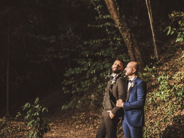 Il matrimonio di Nicholas e Lorenzo a Borgo San Lorenzo, Firenze 97