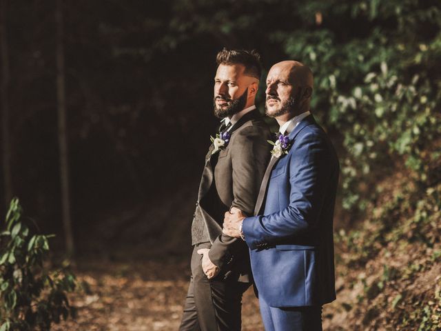 Il matrimonio di Nicholas e Lorenzo a Borgo San Lorenzo, Firenze 98