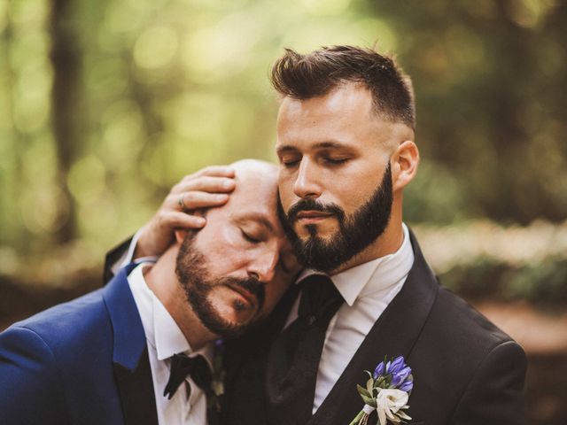 Il matrimonio di Nicholas e Lorenzo a Borgo San Lorenzo, Firenze 104