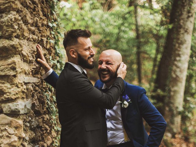 Il matrimonio di Nicholas e Lorenzo a Borgo San Lorenzo, Firenze 107
