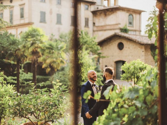 Il matrimonio di Nicholas e Lorenzo a Borgo San Lorenzo, Firenze 114
