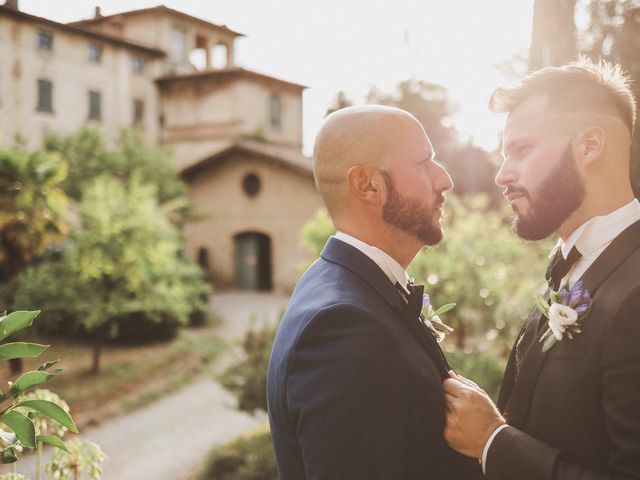 Il matrimonio di Nicholas e Lorenzo a Borgo San Lorenzo, Firenze 116