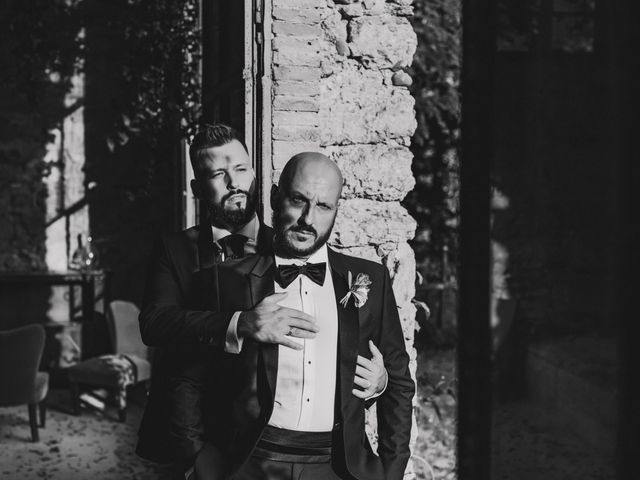 Il matrimonio di Nicholas e Lorenzo a Borgo San Lorenzo, Firenze 121