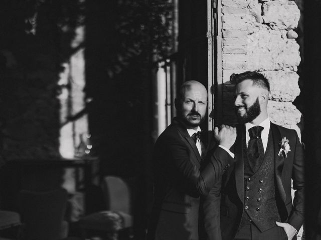 Il matrimonio di Nicholas e Lorenzo a Borgo San Lorenzo, Firenze 122