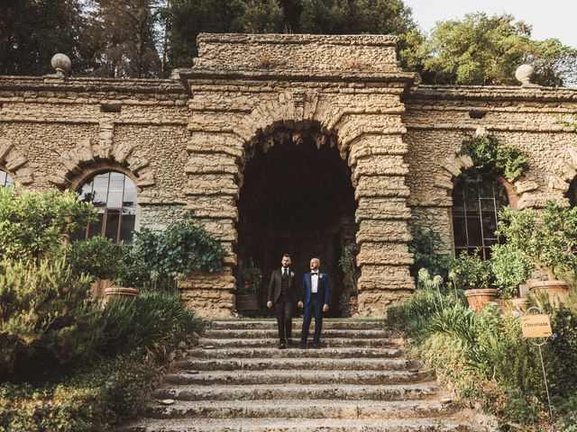 Il matrimonio di Nicholas e Lorenzo a Borgo San Lorenzo, Firenze 129