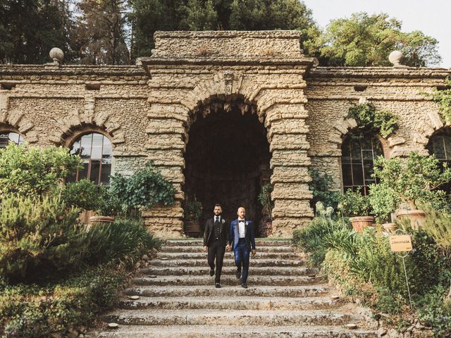Il matrimonio di Nicholas e Lorenzo a Borgo San Lorenzo, Firenze 130