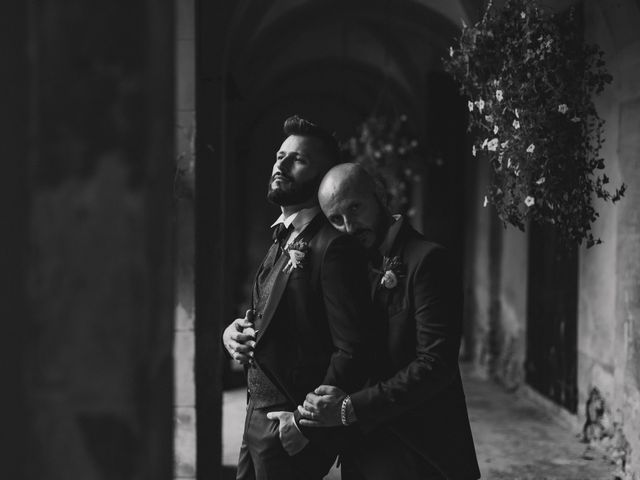 Il matrimonio di Nicholas e Lorenzo a Borgo San Lorenzo, Firenze 137
