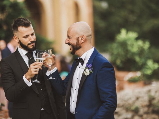 Il matrimonio di Nicholas e Lorenzo a Borgo San Lorenzo, Firenze 139