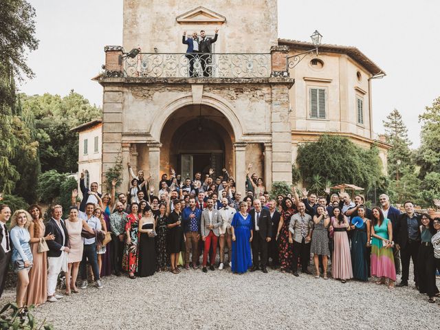 Il matrimonio di Nicholas e Lorenzo a Borgo San Lorenzo, Firenze 149