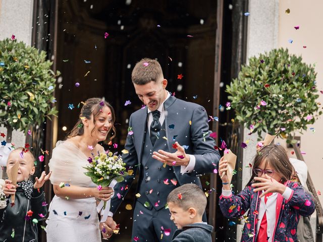 Il matrimonio di Alessio e Letizia a Villa Guardia, Como 15