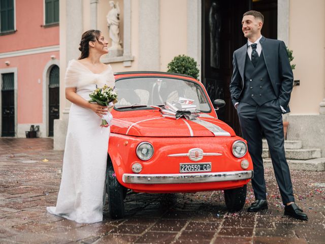 Il matrimonio di Alessio e Letizia a Villa Guardia, Como 17