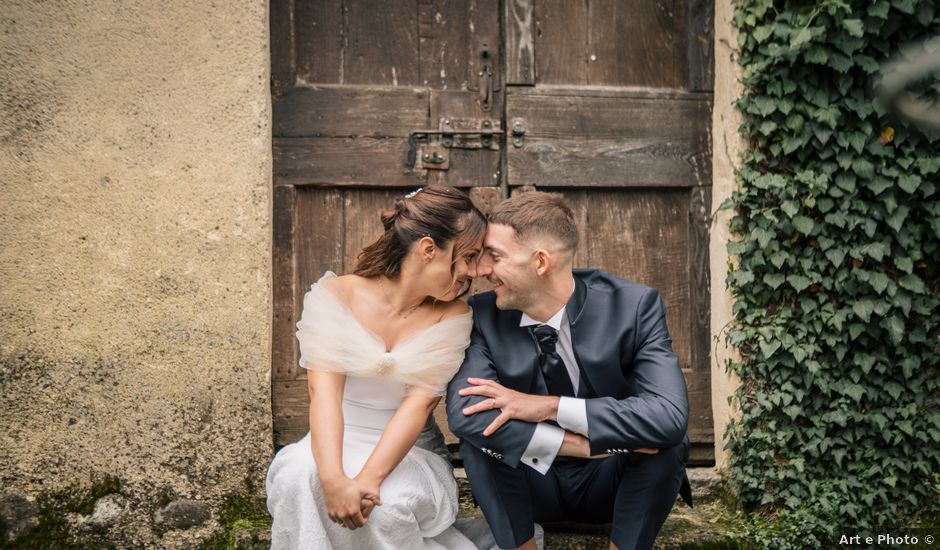 Il matrimonio di Alessio e Letizia a Villa Guardia, Como