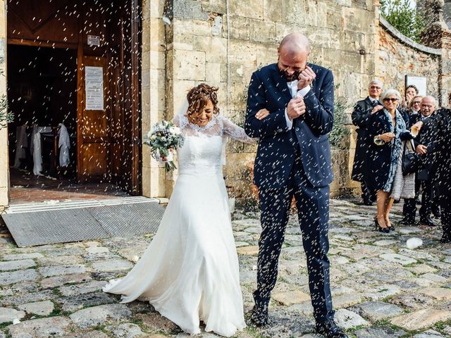 Il matrimonio di Francesco e Alessandra a Monteriggioni, Siena 13