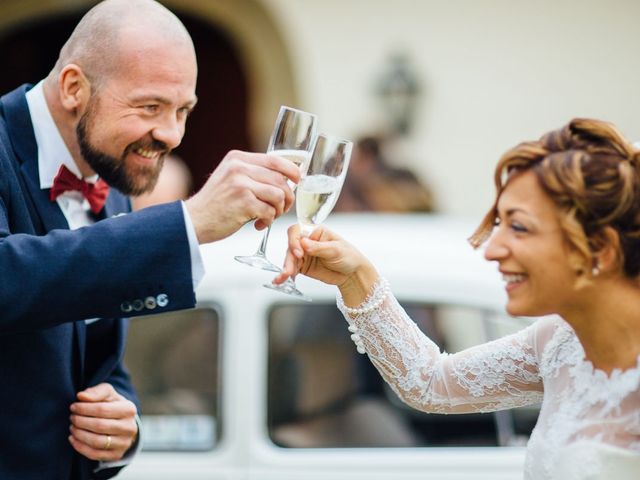 Il matrimonio di Francesco e Alessandra a Monteriggioni, Siena 28