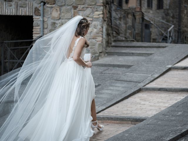 Il matrimonio di Giulia e Massimo a Bassano in Teverina, Viterbo 26