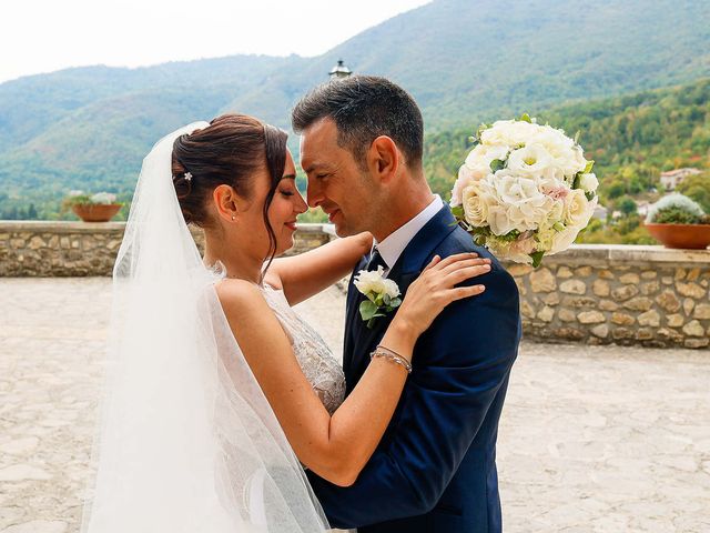 Il matrimonio di Silvia e Matteo a Greccio, Rieti 41