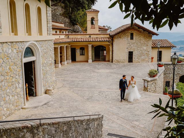Il matrimonio di Silvia e Matteo a Greccio, Rieti 42