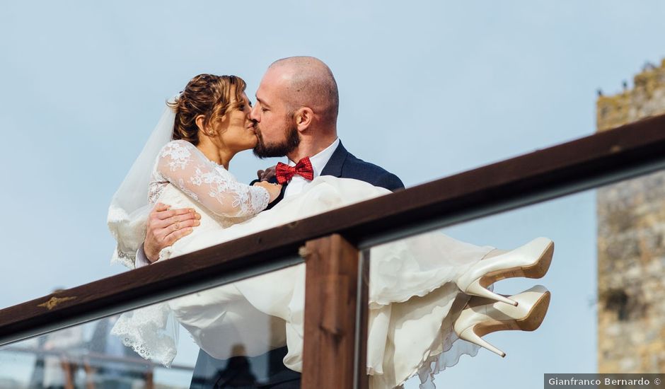 Il matrimonio di Francesco e Alessandra a Monteriggioni, Siena