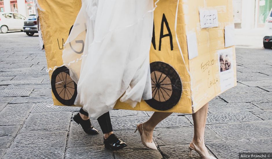 Il matrimonio di Federico e Camilla a Pescia, Pistoia