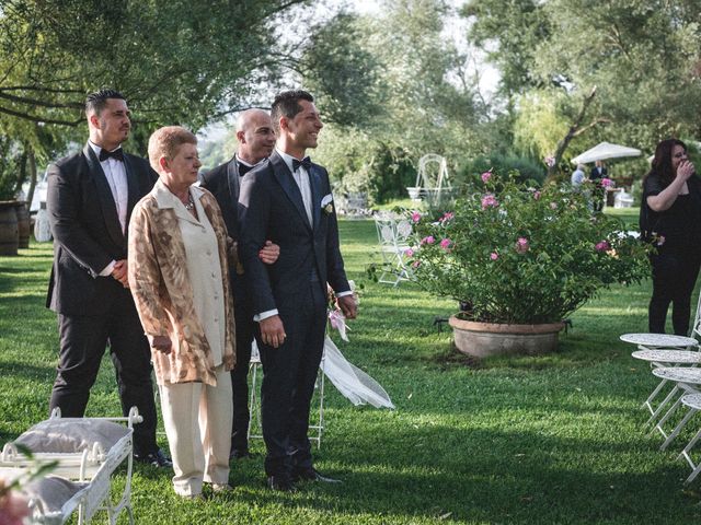 Il matrimonio di Luca e Alessia a Bracciano, Roma 35