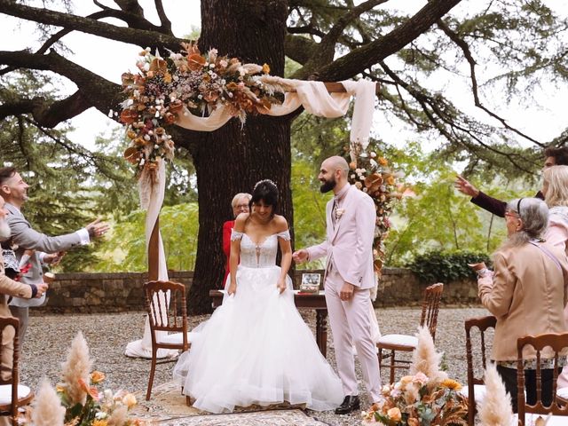 Il matrimonio di Deborah e Francesco a San Casciano in Val di Pesa, Firenze 24