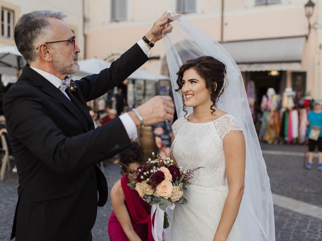 Il matrimonio di Silvia e Paolo a Castel Gandolfo, Roma 93