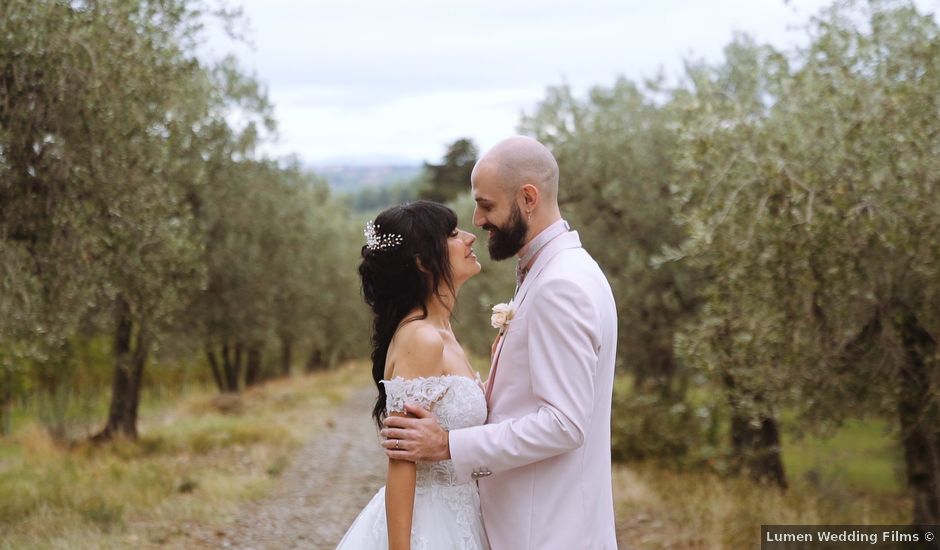 Il matrimonio di Deborah e Francesco a San Casciano in Val di Pesa, Firenze