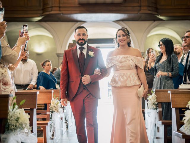 Il matrimonio di Stefano e Alessia a Bellinzona, Ticino 24