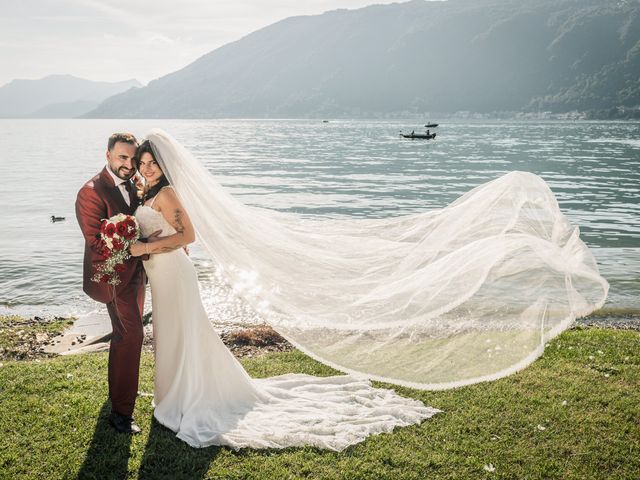 Il matrimonio di Stefano e Alessia a Bellinzona, Ticino 45
