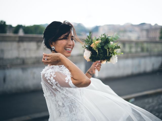 Il matrimonio di Brandon e Tora a Roma, Roma 34