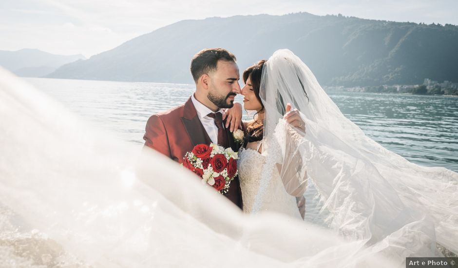 Il matrimonio di Stefano e Alessia a Bellinzona, Ticino
