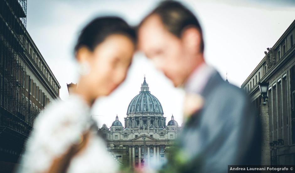 Il matrimonio di Brandon e Tora a Roma, Roma