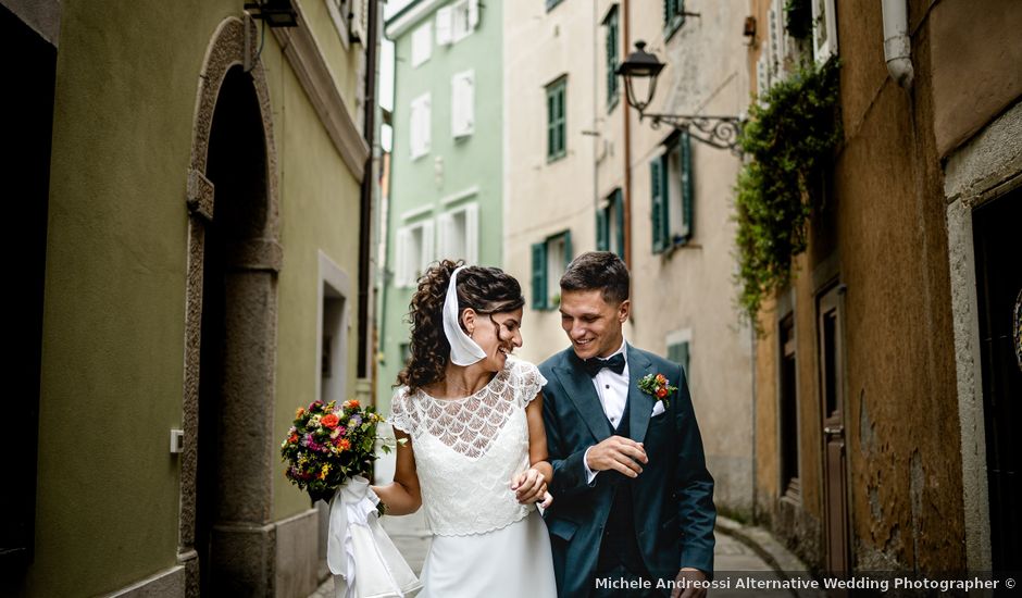 Il matrimonio di Giuseppe e Chiara a Muggia, Trieste
