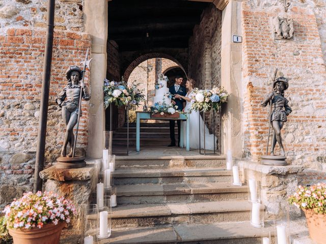Il matrimonio di Simone e Raffaella a Carugo, Como 103